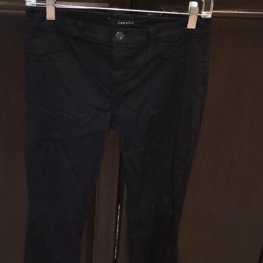 J Brand Black, Cotton ankle pants, 29